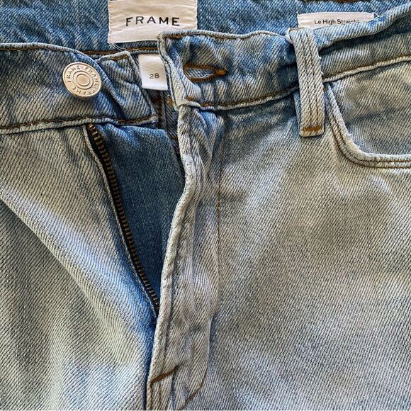 Frame Le High Straight Jeans Winslow Size 28 - Picture 4 of 7